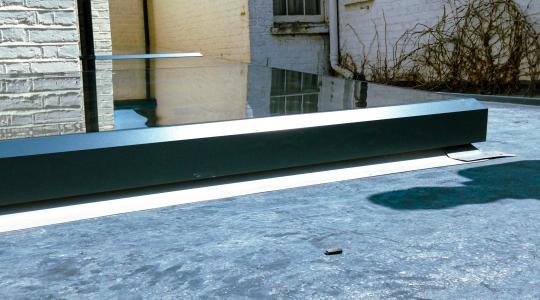 Stylish Triple Glazed Fixed Rooflight In The Sun